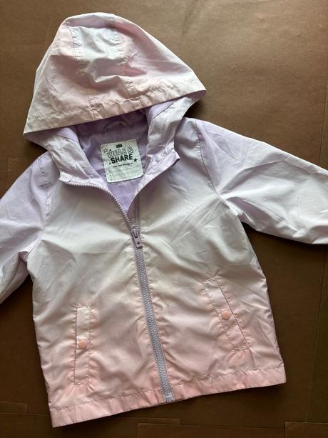 K2/ bunda jaro/podzim ombré barvy - v.18/24 měs, f&f,92