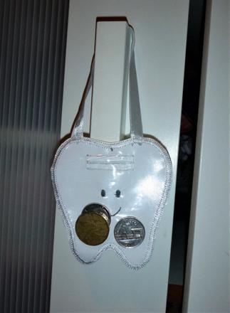 Zoubková kapsička pro zoubkovou vílu,