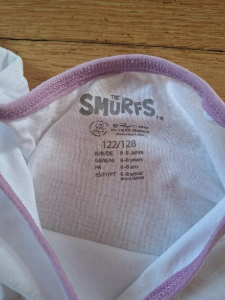 Pyžamo šmoulové smurfs vel. 122 / 128, lupilu,122