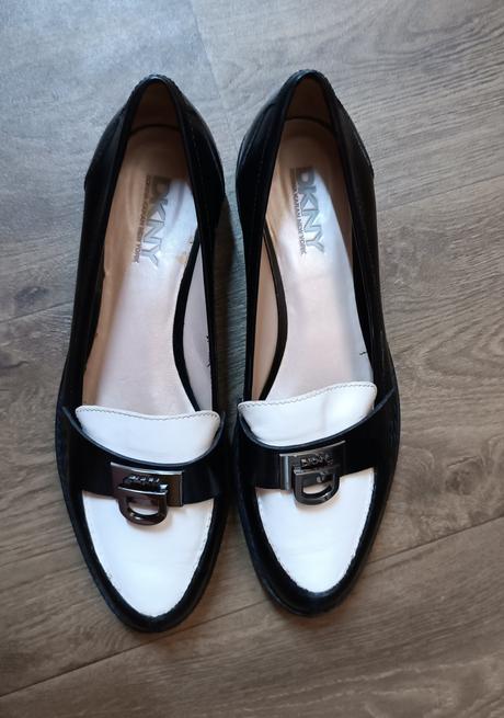 Dámské černé mokasíny dkny, vel. 40 (26,2 cm), dkny,40
