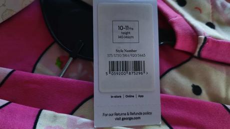 Pyžamo dívčí vel.140/146 squishmallows, george,140