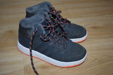 Zateplené adidas tenisky, velikost 33, adidas,33