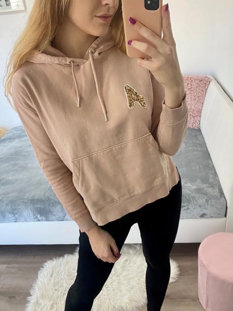 Mikina s kapucí h&m, vel. s, h&m,s