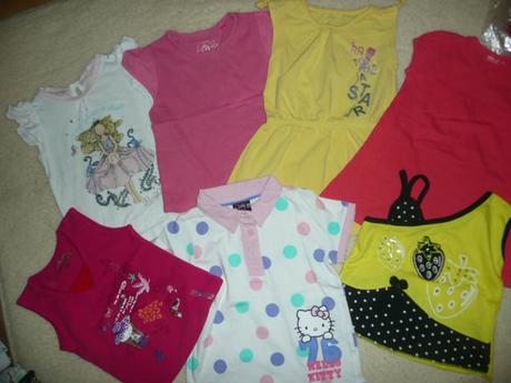 6x tričko  vel 98/104 kitty víla next wolf, 86–98