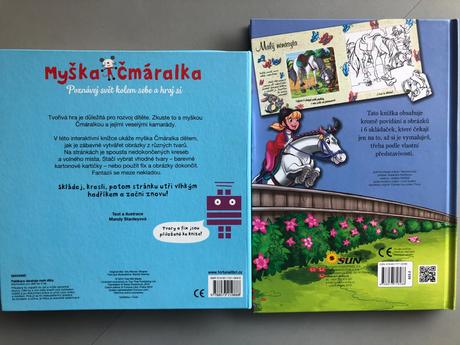 Myška čmáralka tvary+vybarvi vlastní puzzle puzzle, 