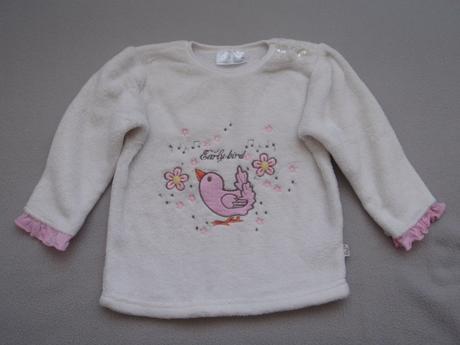 Mikina chlupatka, baby,86