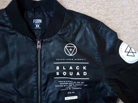 Koženková bunda zn."fsbn" vel."m", m