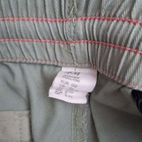 Dětské kalhoty, zn. h&m, vel. 122, h&m,122