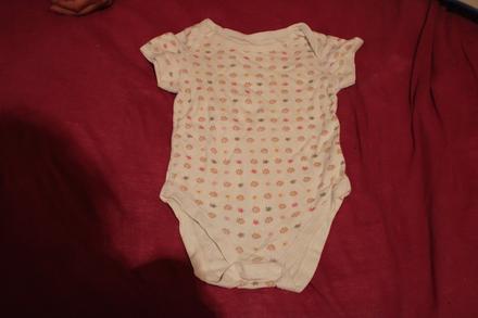 Dětské body květy vel. 80 - 86, marks & spencer,80