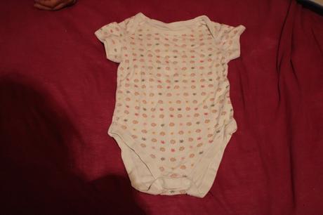 Dětské body květy vel. 80 - 86, marks & spencer,80