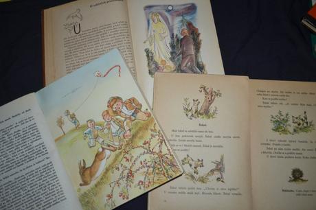 3x stará dětská kniha r.1944-64, pohádky a povídky, 