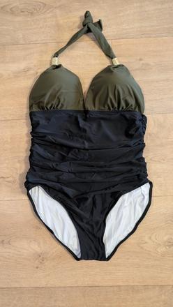 Aa23 dámské jednodílné zeštíhlující plavky vel. 38, 38