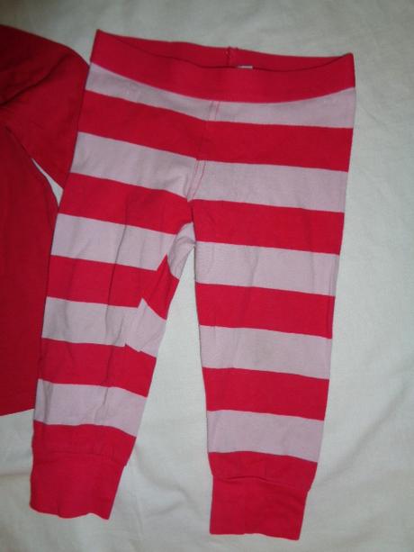 Krásný růžový komplet trička a kalhot, dopodopo,80