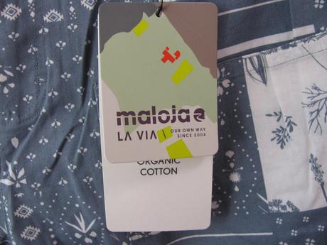 Letní pohodlné bavlněné 7/8 kalhoty maloja, l