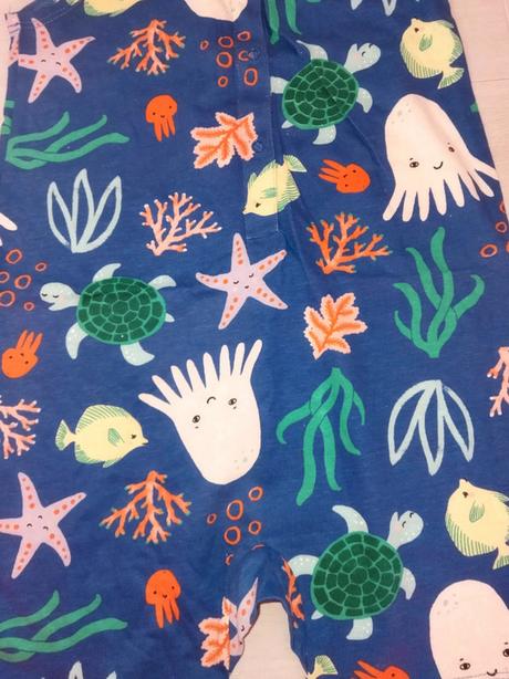 Letní overal s mořský svět 104 lindex, lindex,104