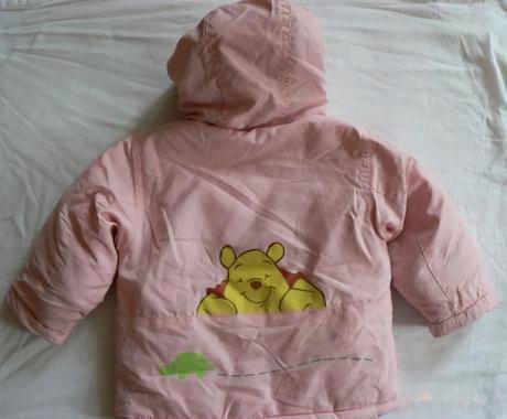 Zimní bunda s medvídkem pů, disney,80