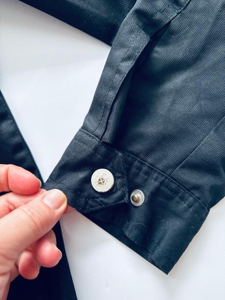 Bunda černá chlapecká jaro/podzim - v.12/13 let, 158