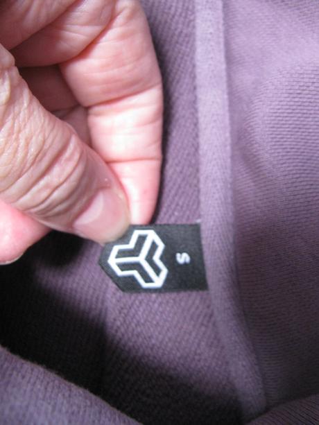 Dámská, dívčí bavlněná fialová mikina, s