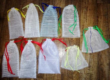 Pytlíky dárkové, na potraviny či skladování 9 ks, 