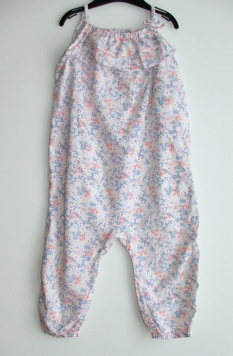 P522 letní dívčí overal vel. 92, h&m,92