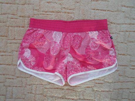 Červené sportovní kraťasy šortky, alpine pro,s