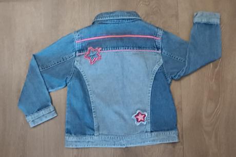 Dívčí riflová(džínová) bunda next+sukně,vel. 98, next,98