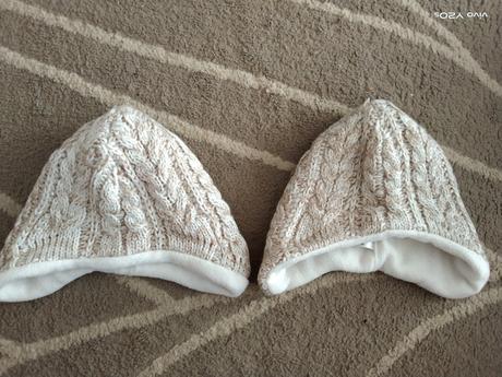 2 zimní čepice, 86