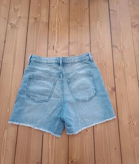 Dívčí džínové kraťasy, h&m,164