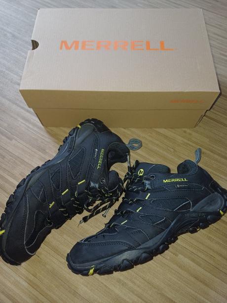 Boty merrel vel.41 gore-tex stélka 25,5cm, merrel,41