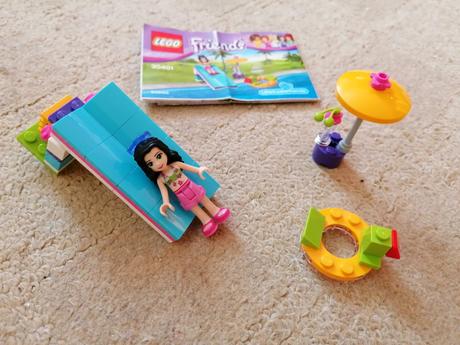 Lego friends 30401 skluzavka do bazénu, 