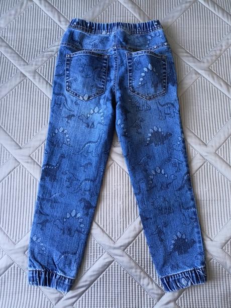 2x nové džíny s tenisky, 128/134, 128 / 134