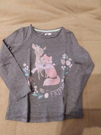 Tričko dlouhý rukáv, 116