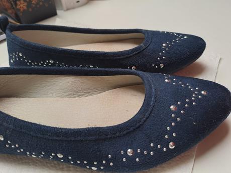 Semišové střevíčky, balerínky vel. 34, 34