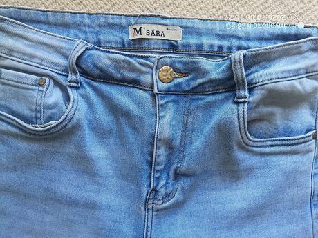 Rifle sv modré zn."m'.sara denim" vel "34", denim,34