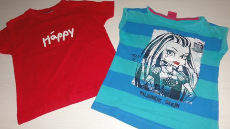 Trička vel. 128, 128