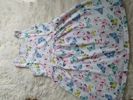 Motýlkové šaty, h&m,116