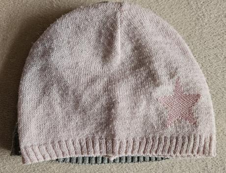 Dvě dívčí jarní/podzimní čepičky, vel.52 (98/128), 52