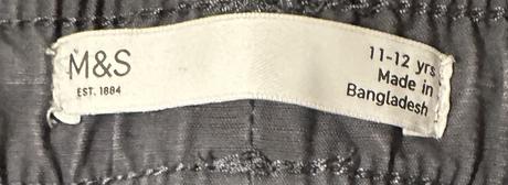 Kalhoty m&s plátěné, marks & spencer,152