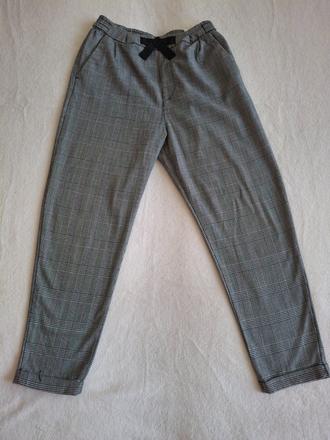 Dívčí kostkované kalhoty, h&m,152