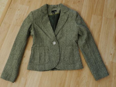 Khaki zelene sako vel.36 h&m, h&m,36