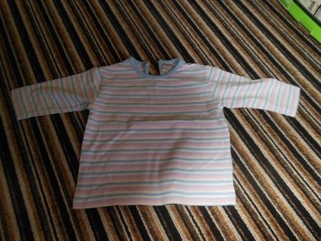 Manžestrové lacláčky a tričko, tesco,68