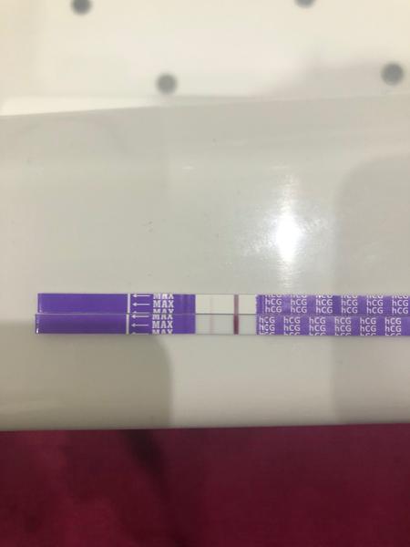 Zkušenosti s testováním 9. den po Ovitrelle?