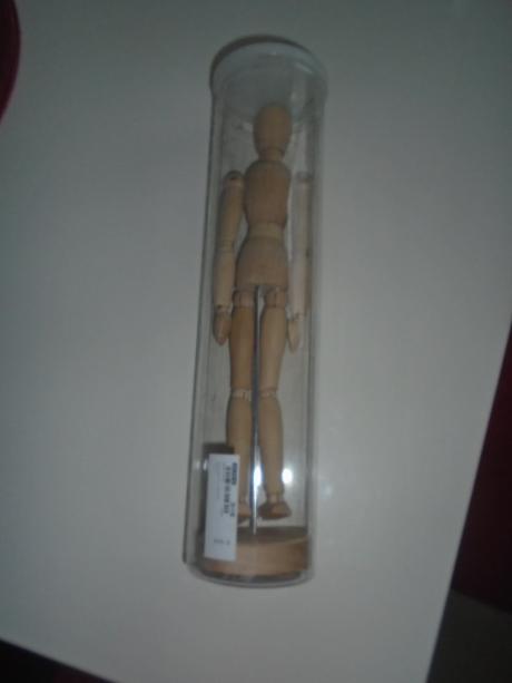 Postava figurína pro výuku kresby dřevěná pohybli, 