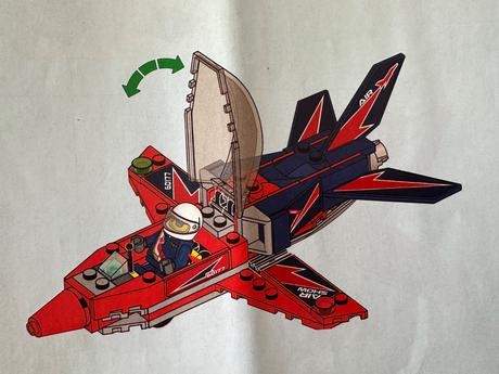 Lego city airshow jet 60177, 