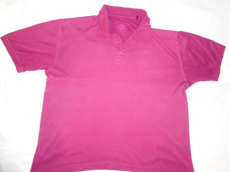 Vínové tričko s límečkem werther, xl