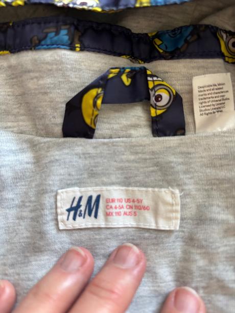 Bunda/ větrovka - v.4/5 let, h&m,110