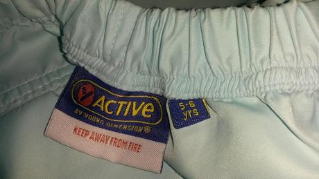 Sportovní 3/4 modré kalhoty vel. 116, active,116