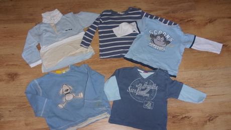 Trička vel. 86/92, 86