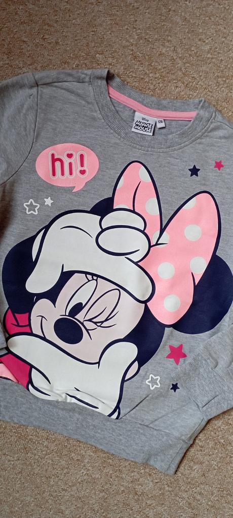Mikina s minnie zn."disney" vel."128", disney,128
