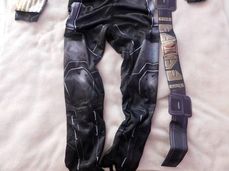 Kostým superhrdiny black widow vel.5/7let, 